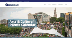 Desktop Screenshot of letsgoarts.org